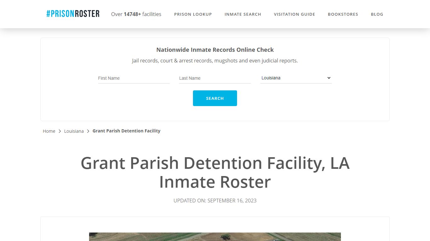 Grant Parish Detention Facility, LA Inmate Roster - Prisonroster