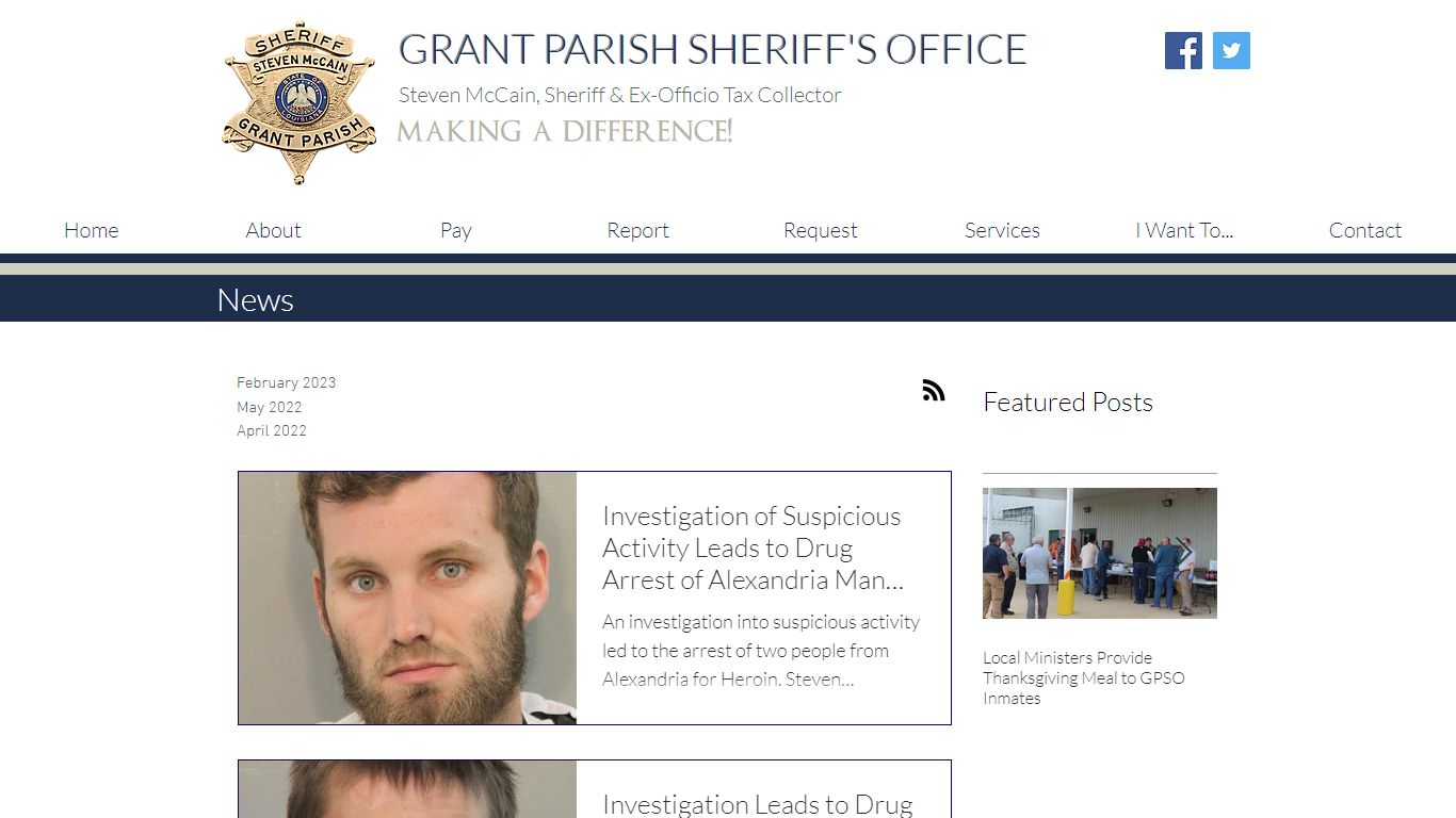 Crime/Arrests - GPSO